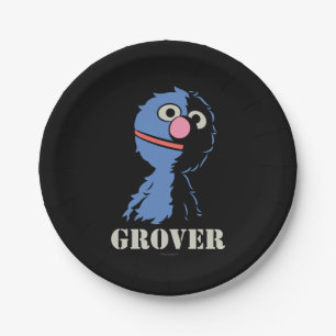 Grover Half Pappteller