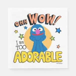 Grover Ich bin zu anmutig Serviette