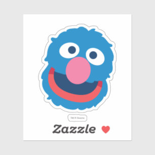 Grover-Kopf Aufkleber