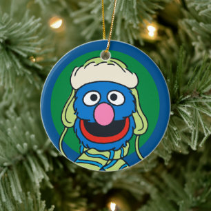 Grover Winterhut Keramik Ornament