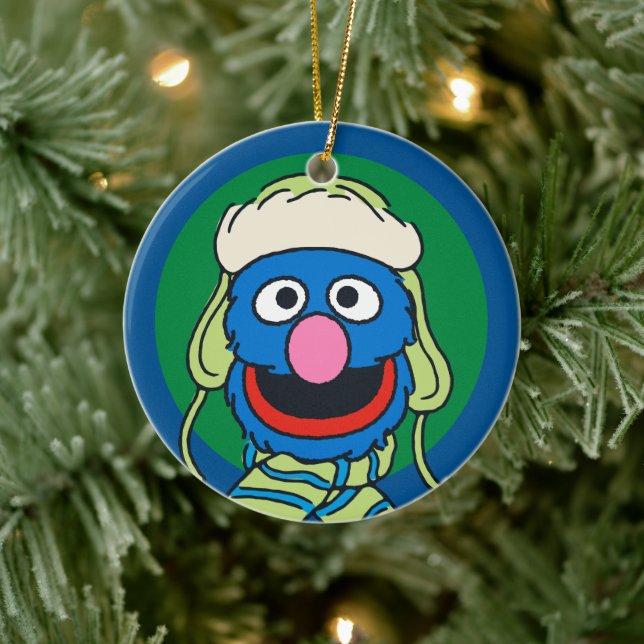 Grover Winterhut Keramik Ornament (Baum)
