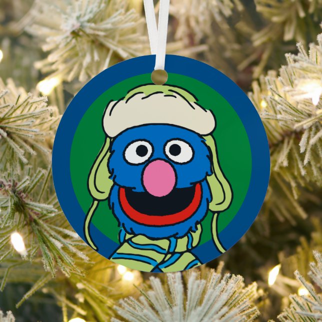 Grover Winterhut Ornament Aus Metall (InSitu)