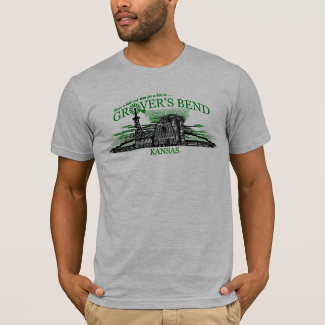 Grovers Biegung T-Shirt (Vorderseite)