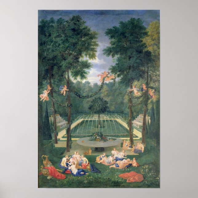 Groves of Versailles Poster (Vorne)