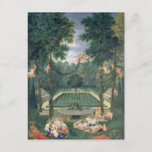 Groves of Versailles Postkarte