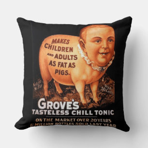 Groves Tonic macht Kinder und Erwachsene fett als Kissen