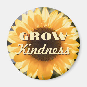 Grow Freundness Sonnenblume Magnet