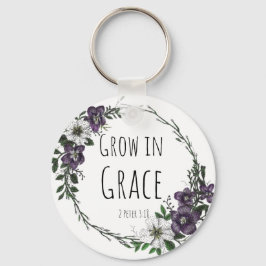 Grow in Grace Keychain Schlüsselanhänger