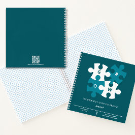 Grow Puzzle Ihr Reise-Aquamarin-Life-Coach Notizbuch