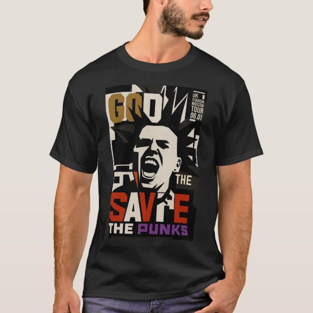 Grow The Punks: Rebel Yell T-Shirt (Vorderseite)