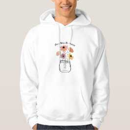 Grow Wild Be Happy: Die magische Freude der Natur Hoodie