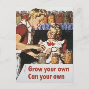 Grow Your Own, Can Your Own Postkarte