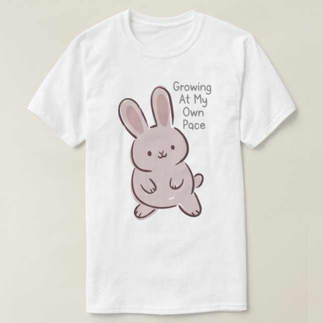 Growing At My Own Pace T-Shirt (Design vorne)