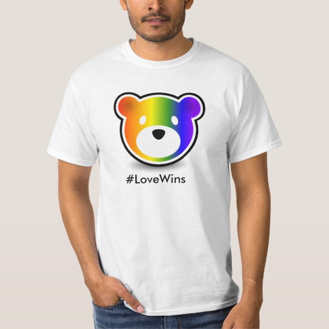 GROWLr #LoveWins Light T-Shirt (Vorderseite)