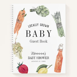 Grown Baby Bauern Market Gästebuch Notizbuch