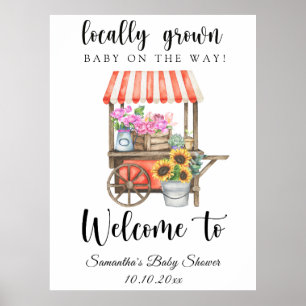 Grown Baby - Begrüßungsbaby-Dusche Poster