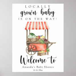 Grown Baby - Begrüßungsbaby-Dusche Poster