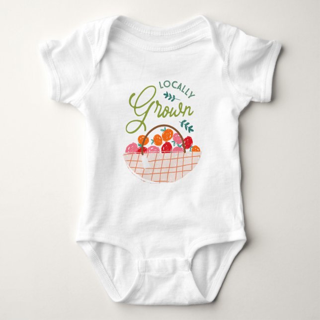 Grown Baby Bodysuit 1-Stück Geschenk Baby Strampler (Vorderseite)