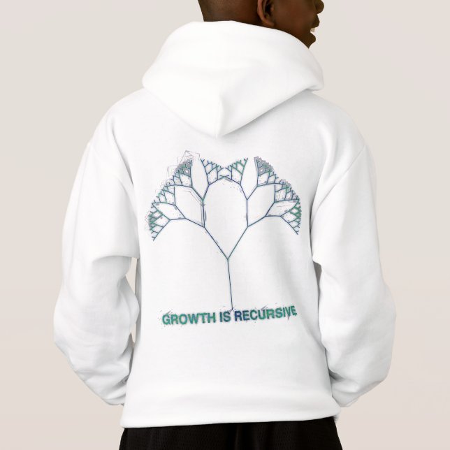 GROWTH_IS_RECURSIVE HOODIE (Rückseite)