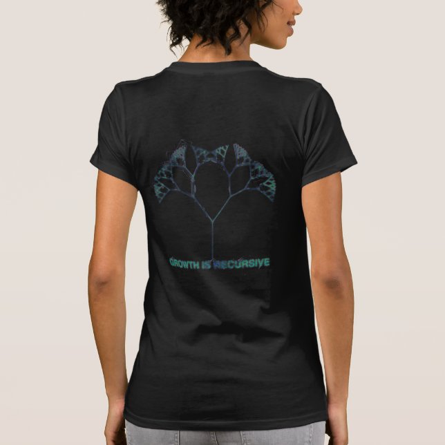 GROWTH_IS_RECURSIVE T-Shirt (Rückseite)