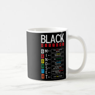 Growth Mindset Definition Cool Black History Monat Kaffeetasse