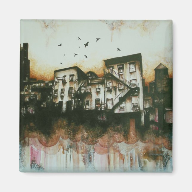 Growvisuals - Brooklyn nites langen Magnet (Vorne)