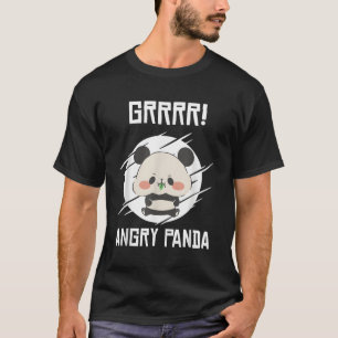 Grr Angry Pandas Wild Panda Bamboo T-Shirt