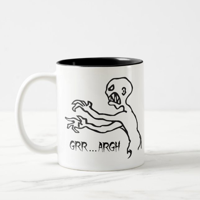 Grr Argh - Buffy the Vampire Slayer Zweifarbige Tasse (Links)