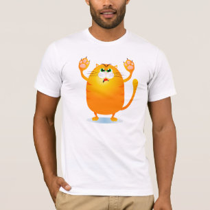 Grr! Hübsche Cartoon Katze, T - Shirt