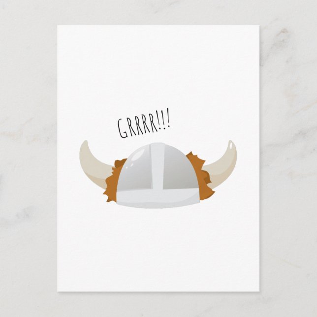 Grr Viking Postkarte (Vorderseite)