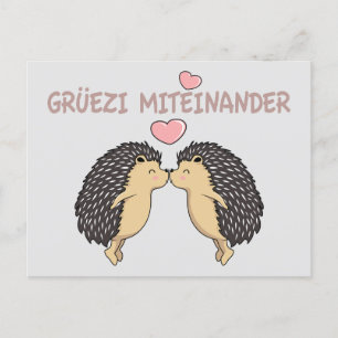 Grü ezi Miteinander, Schweiz Postkarte