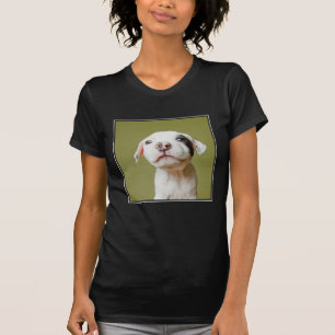 Grube Stier mit schwarzem gepunktetem Auge T-Shirt