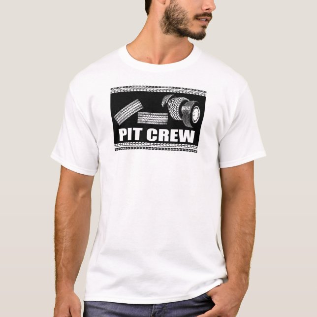 Gruben-Crew (Reifen) T-Shirt (Vorderseite)