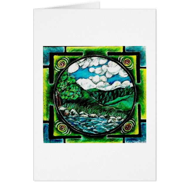 Gruben-Fluss-Mandala (Vorne)