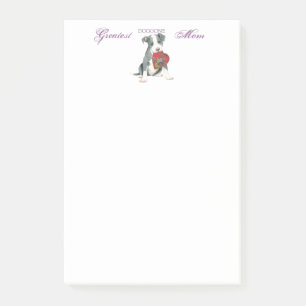 Gruben-Stier-Herz-Mama Post-it Klebezettel