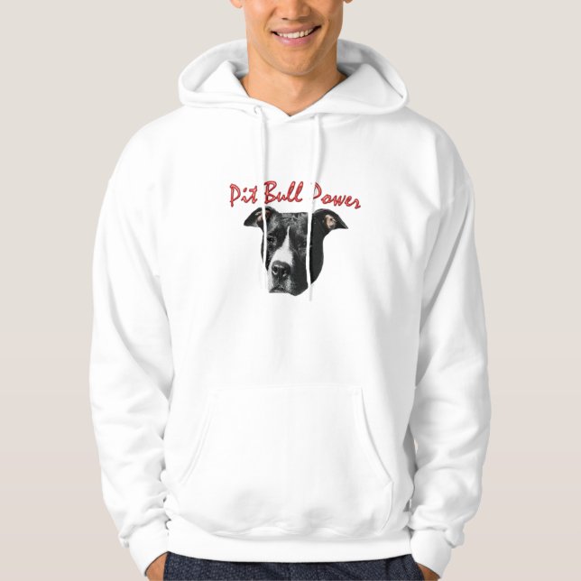Gruben-Stier-Power Hoodie (Vorderseite)