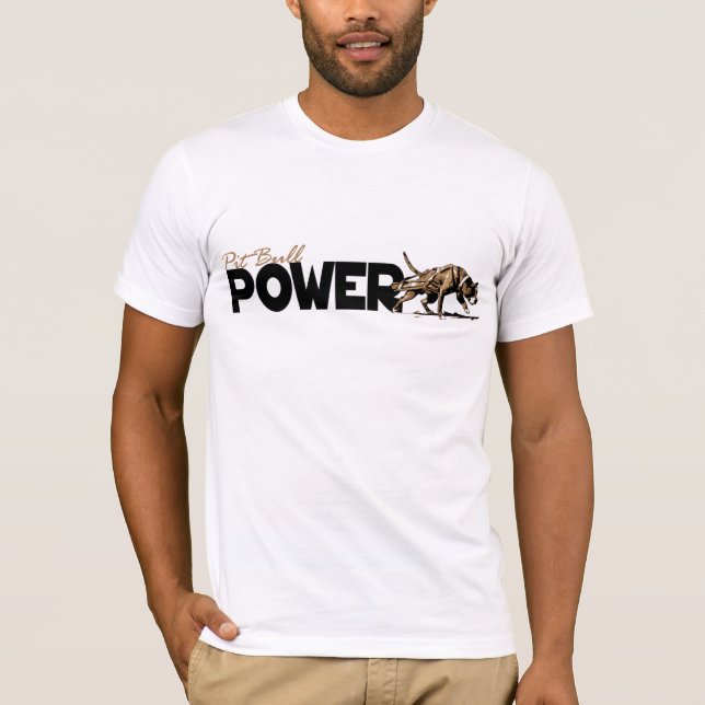 Gruben-Stier-Power! T-Shirt (Vorderseite)
