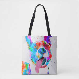 Gruben-Stier-Terrier-bunte Pop-Kunst