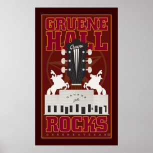 Gruene Hall-Poster Poster