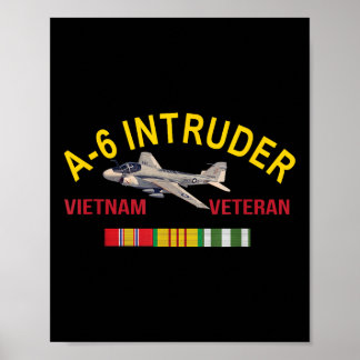 Grumman A-6 Intruder Vietnam Veteran Intruder Airc Poster