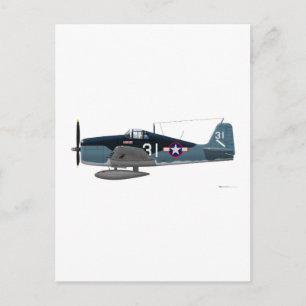Grumman F-6F Wildcat Postkarte
