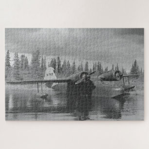 Grumman Goose Amphibienflugzeug – Vintage Luftfahr Puzzle