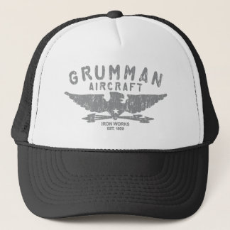GRUMMAN IRON WORKS TRUCKER HAT TRUCKERKAPPE