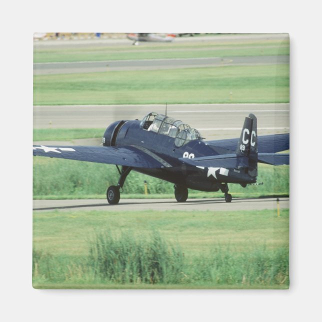 Grumman TBF/TBM Avenger Navy Carrier torpedo Magnet (Vorne)