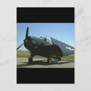 Grumman TBM Avenger_WWII-Flugzeuge Postkarte