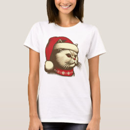 Grump Christmas Cat T-Shirt
