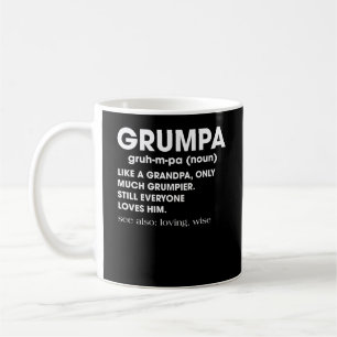 Grumpa Definition Opa Weihnachtsgeschenk Kaffeetasse