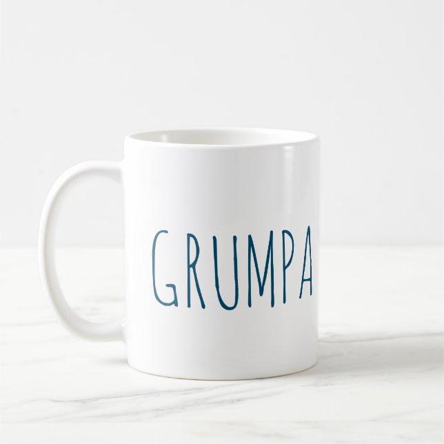 Grumpa Funny Novelty für Grumpy Grandpa Graphic Kaffeetasse (Links)