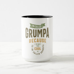 Grumpa - Weg zu Cool für Großvater Tasse