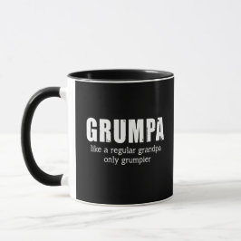 Grumpa wie ein normaler Opferfahrer Tasse